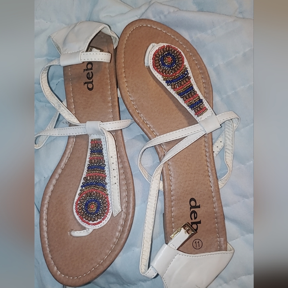 Women's Black Sandals - Picture 4 of 5
